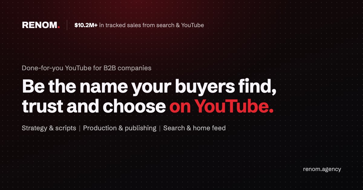 Screenshot of renom.agency